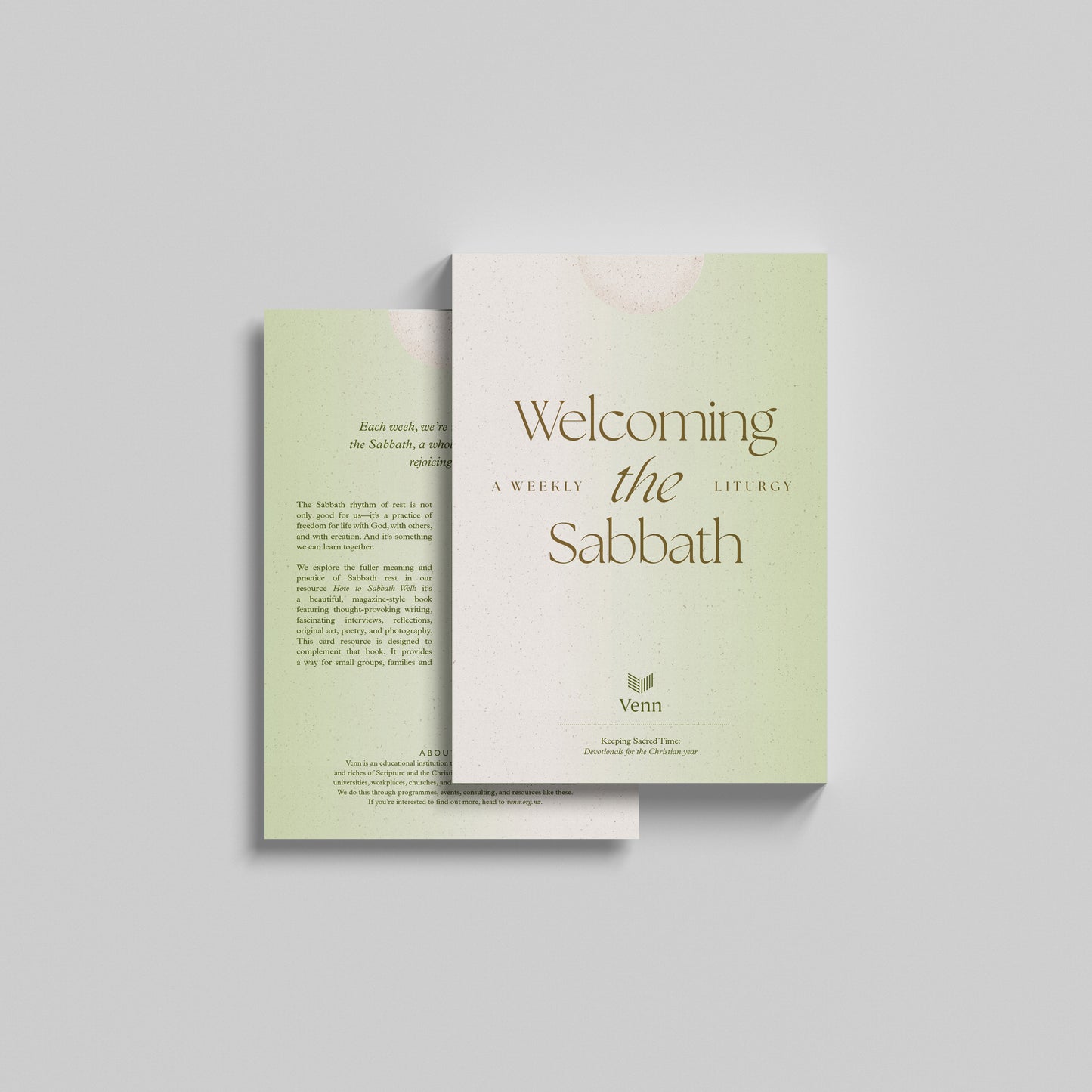 Welcoming the Sabbath: A Weekly Liturgy